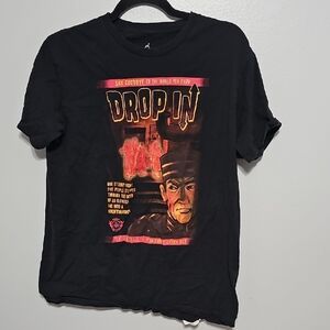 Black Graphic Disney Tower Of Terror L T-Shirt